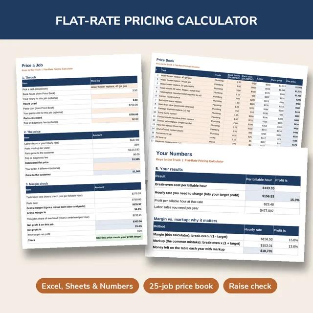 Flat-Rate Pricing Calculator preview